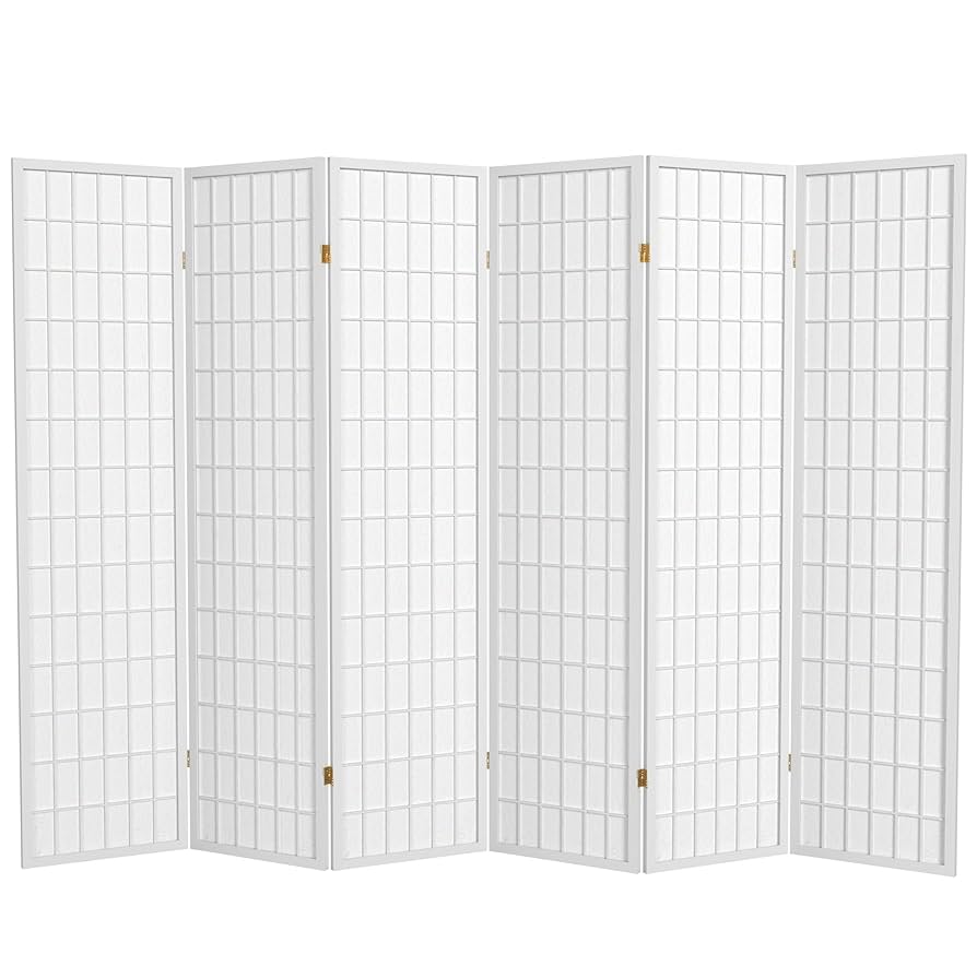 hideページ Amazon.com: Red Lantern 6 ft. Tall Window Pane Shoji Screen